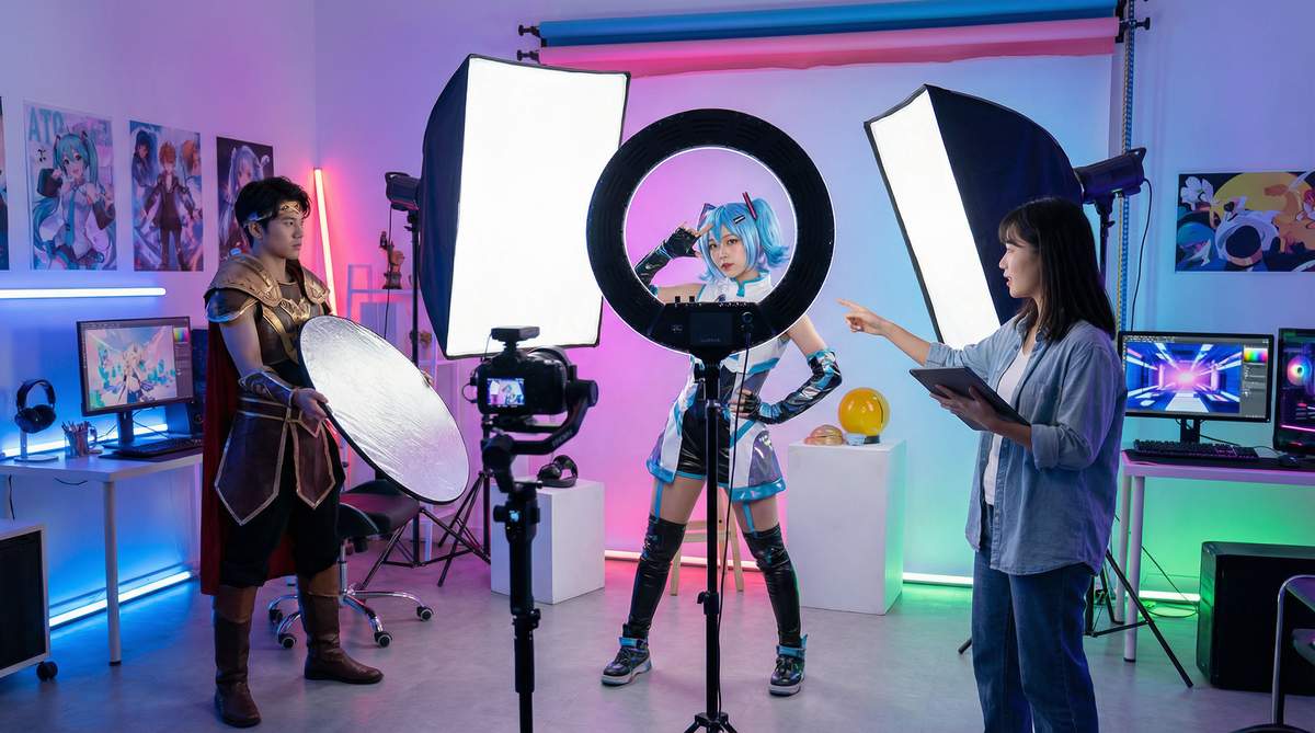 抖音风娱乐专区cosplay视频